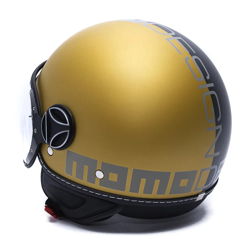 MOMO DESIGN EVO JOKER GOLD/GREY DOPPIA VISIERA