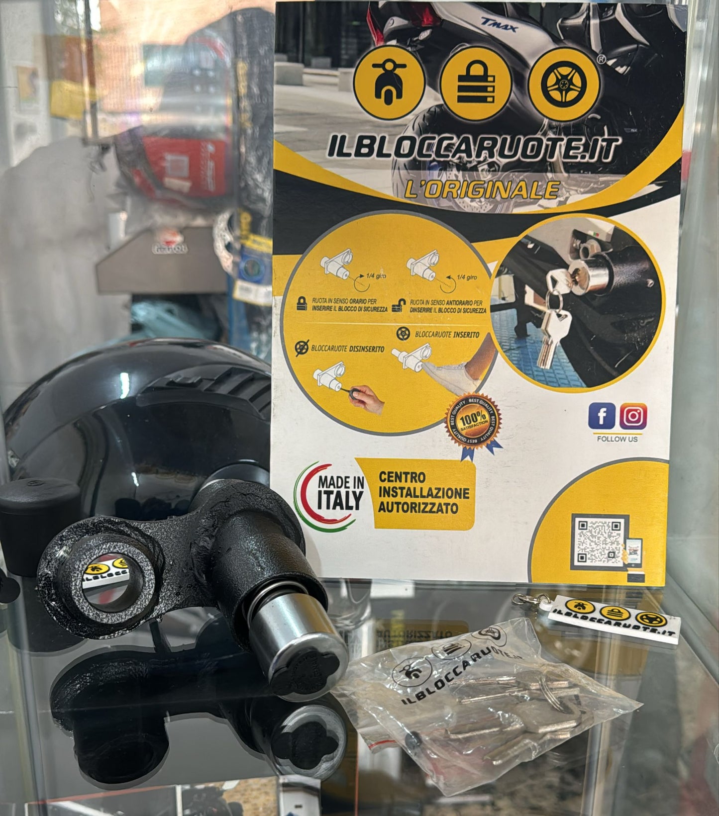 BLOCCA RUOTE per WOTTAN MOTOR STORM-S 300cc