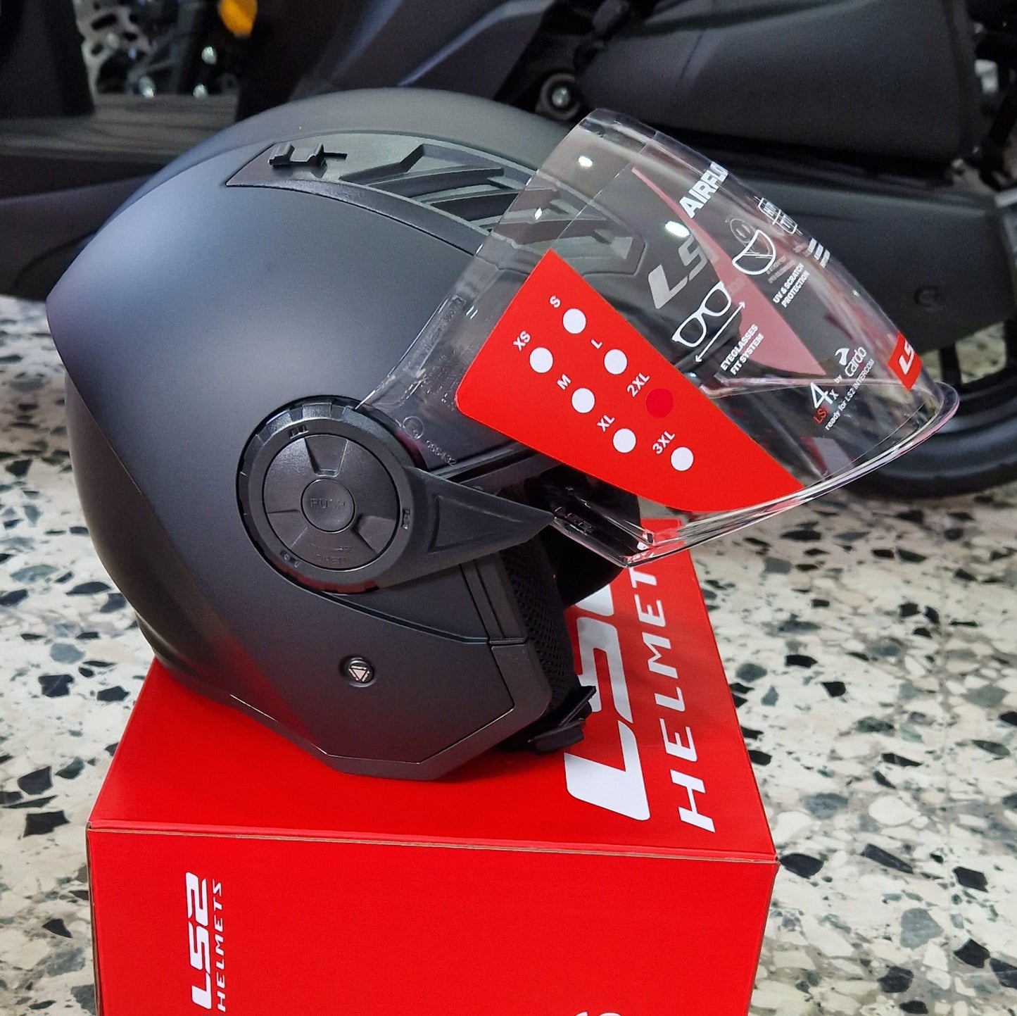 Casco Jet LS2 OF616 Airflow II