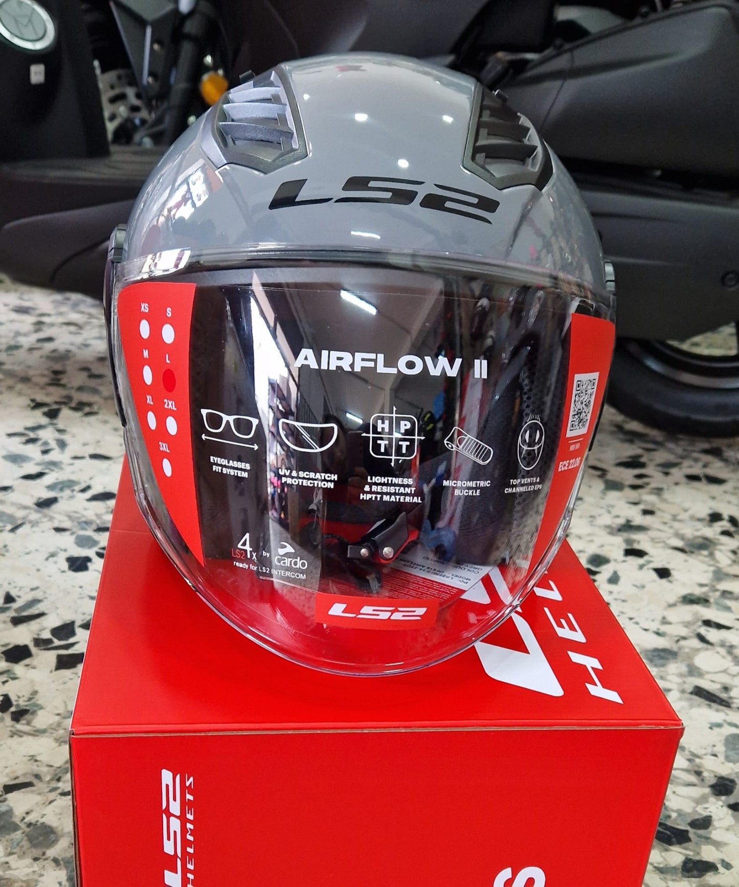 Casco Jet LS2 OF616 Airflow II