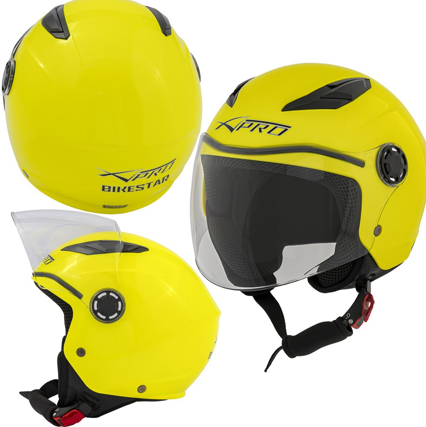 Casco A-PRO Scooter Moto Ragazzo Bambino Protettivo ECE06