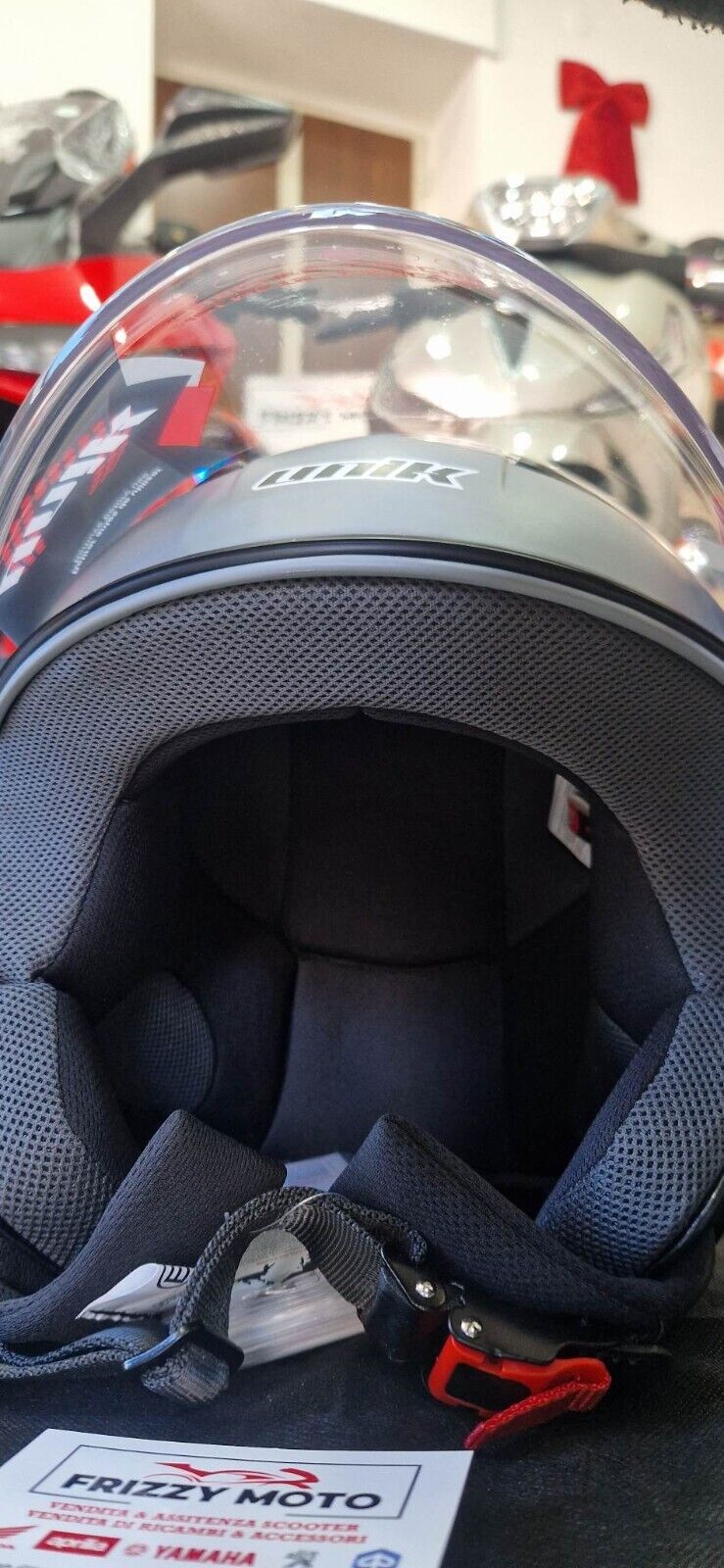 CASCO UNIK omologazione ECE 22.06 VISIERA LUNGA Trasparente