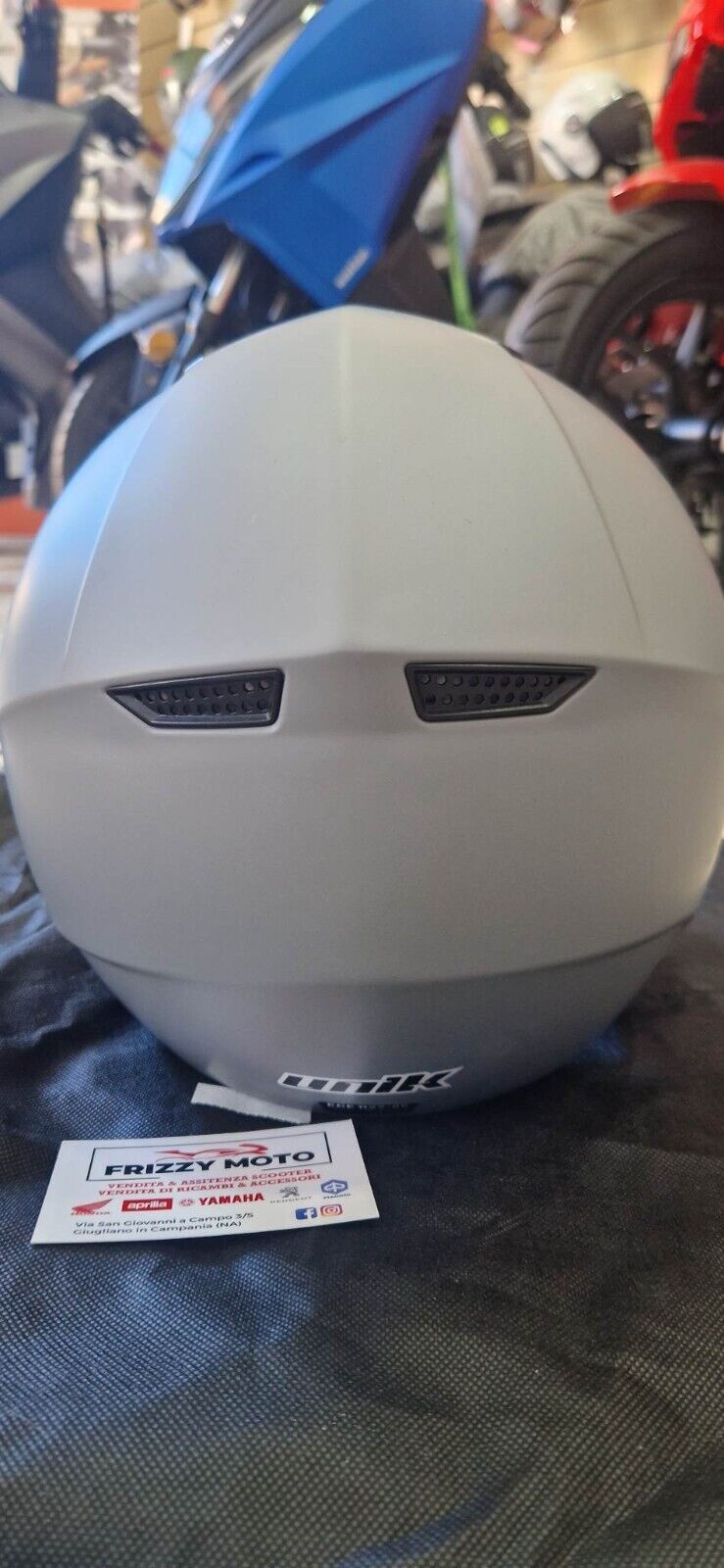 CASCO UNIK omologazione ECE 22.06 VISIERA LUNGA Trasparente